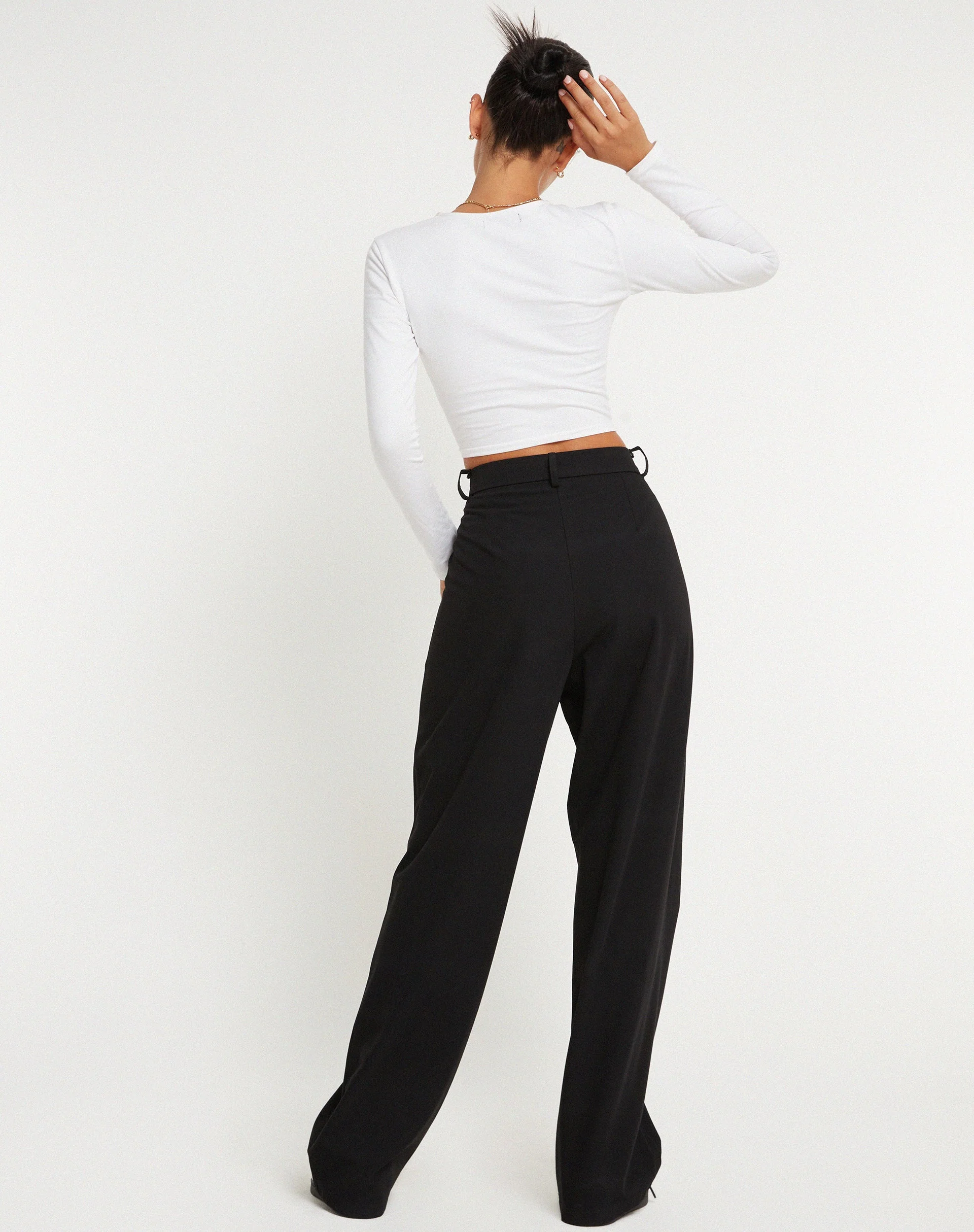 Abba-Hose in Schwarz - Image 3
