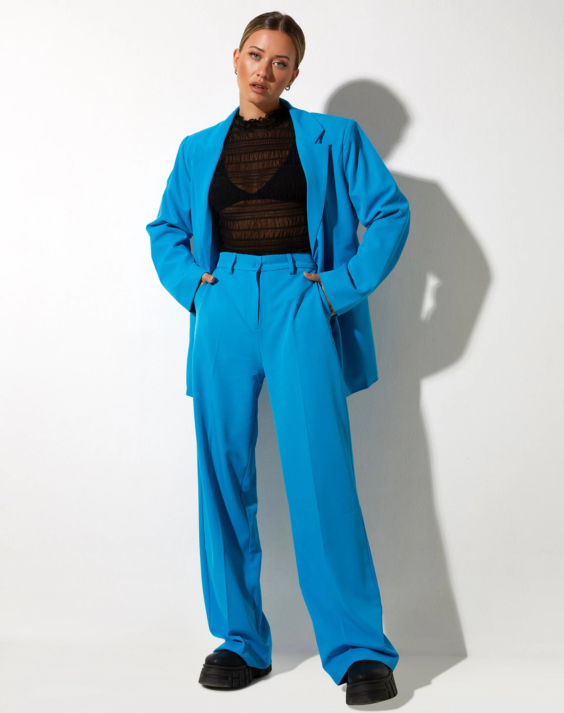 Abba-Hose in Tailoring Blau - Image 4