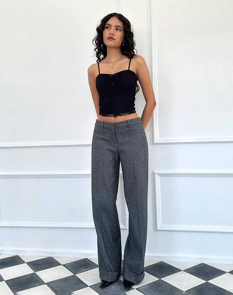 Abdel Tailored Trouser aus Kunstwolle in Anthrazit - Image 4