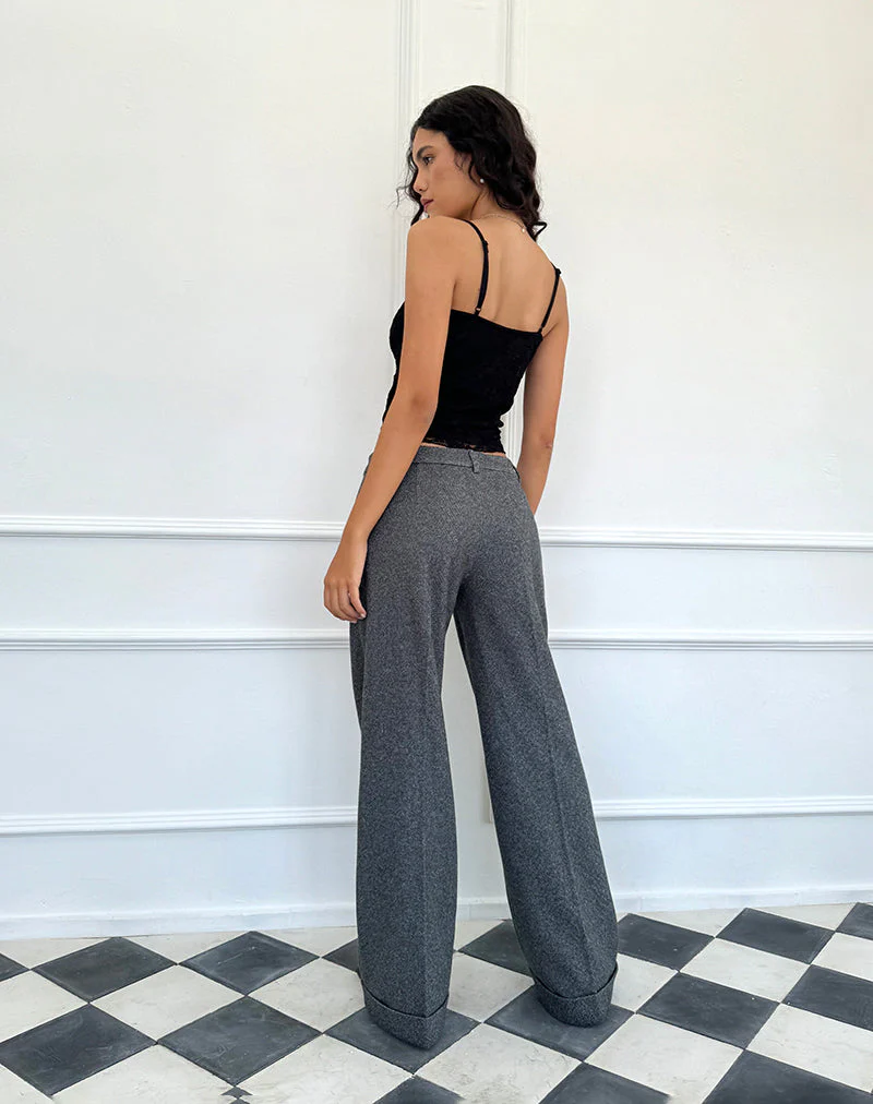 Abdel Tailored Trouser aus Kunstwolle in Anthrazit - Image 5