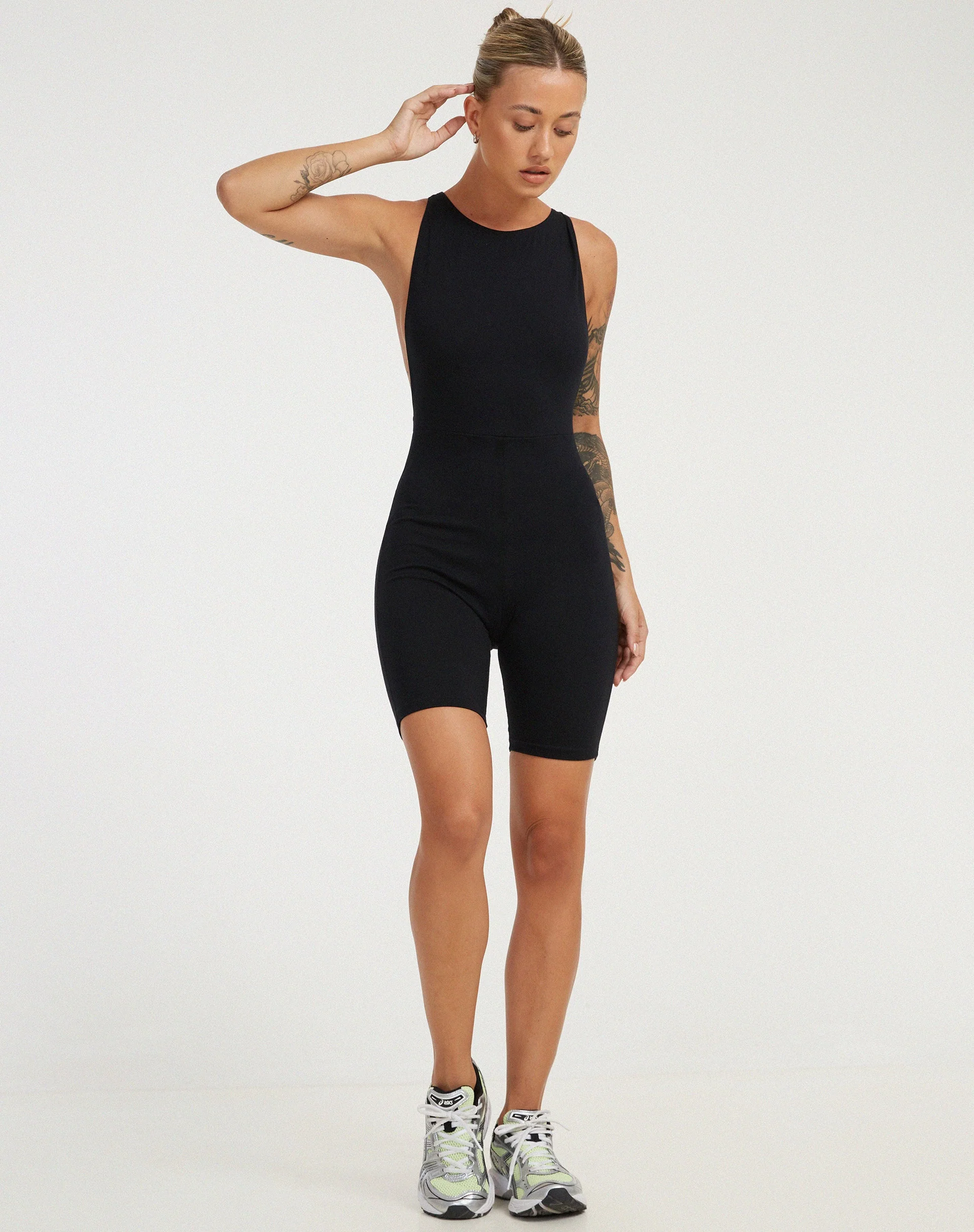 Akro-Unitard in Schwarz - Image 3