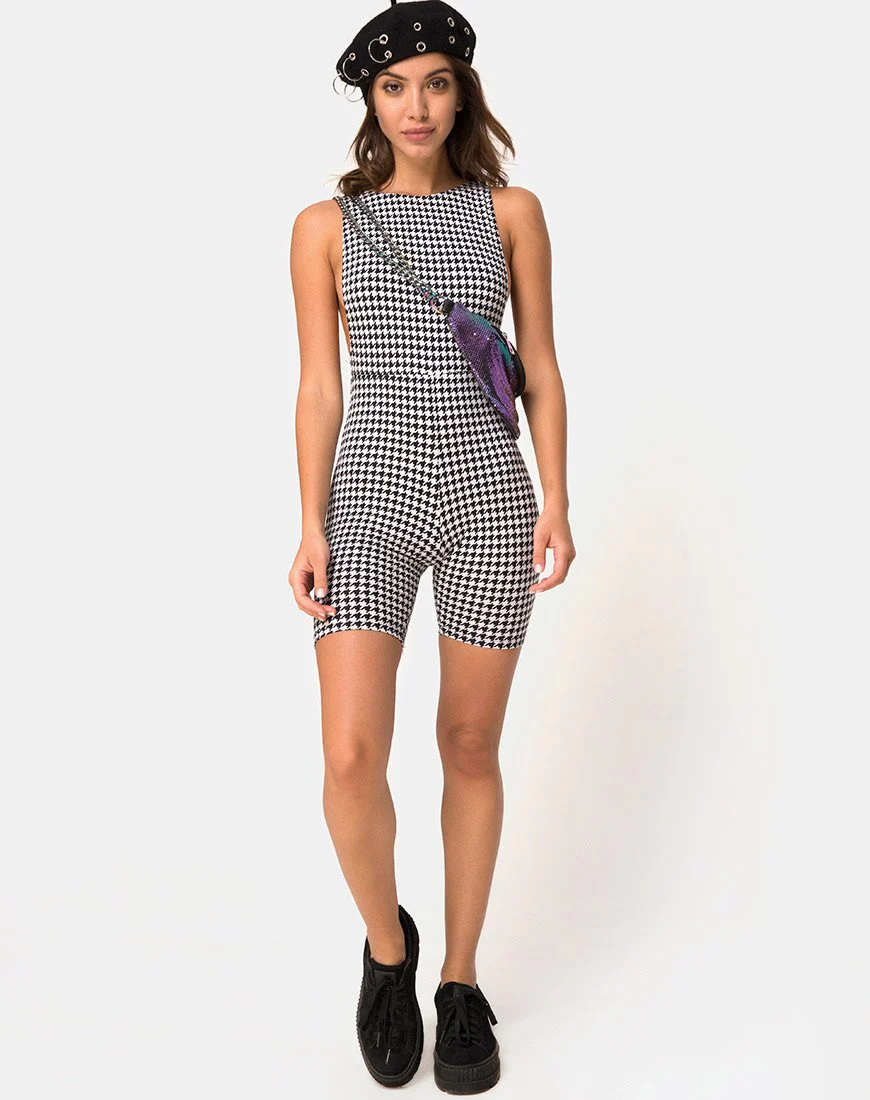 Akro-Unitard in Hahnentritt - Image 4