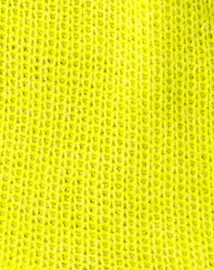 Ajie Oversize-Pullover in Limette - Image 5