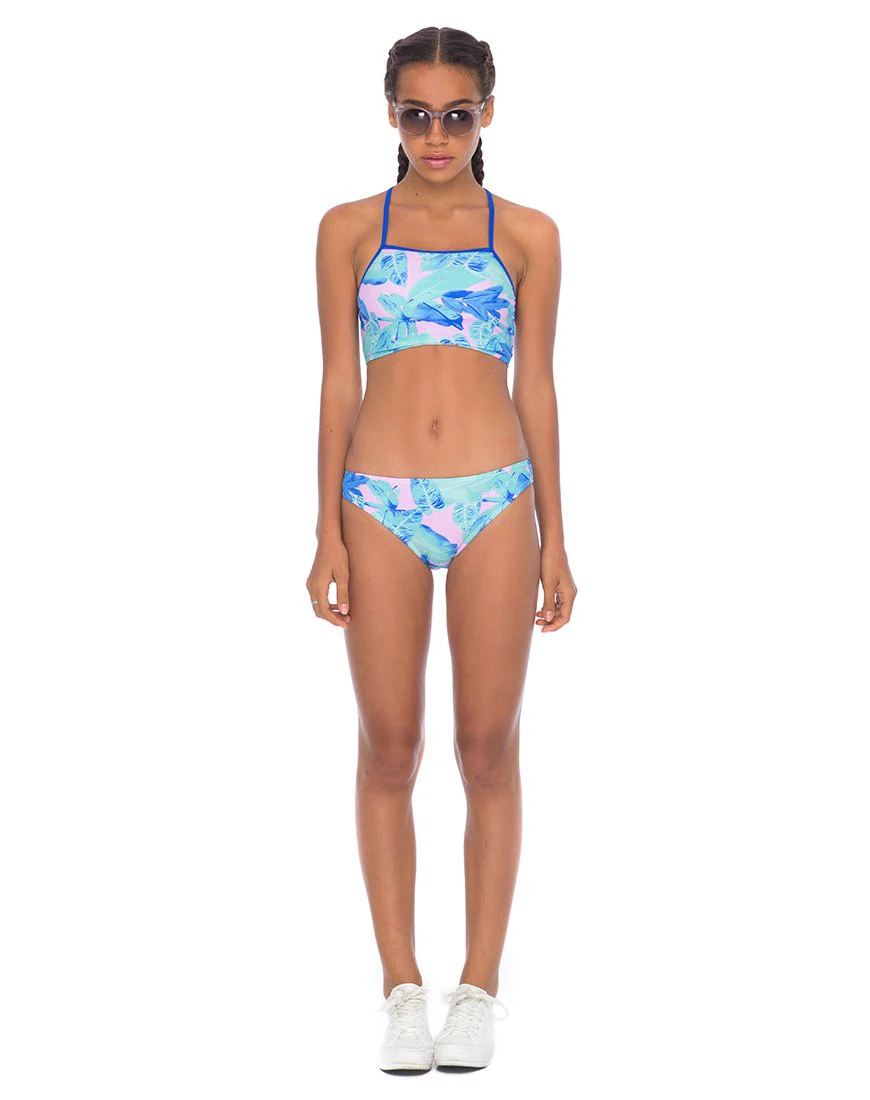 Mandel-Bikinioberteil in Palm Glitch - Image 2