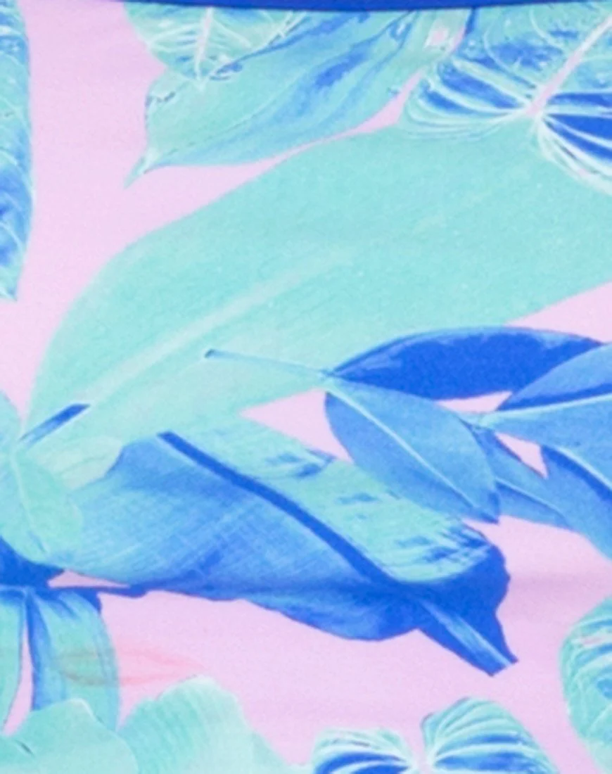 Mandel-Bikinioberteil in Palm Glitch - Image 4