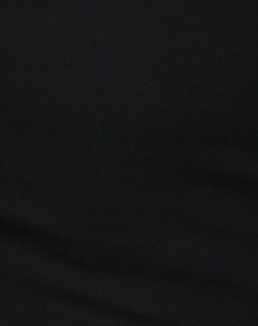 Alvina Bodycon Kleid in Schwarz - Image 5