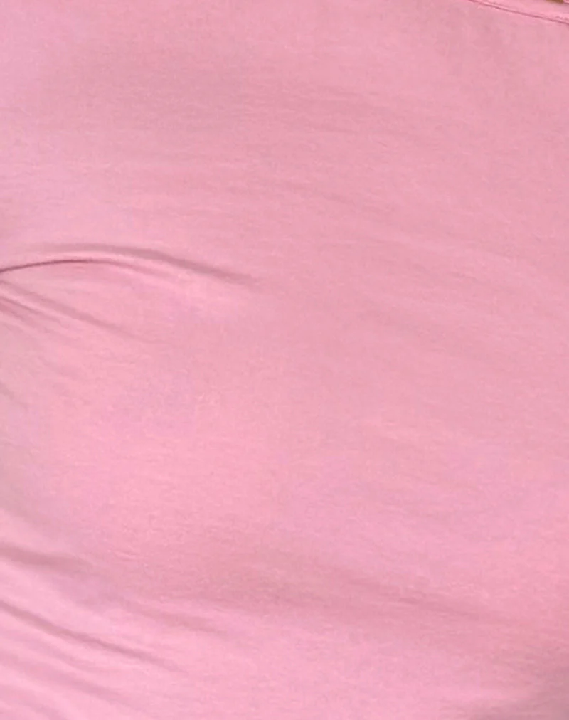 Amabon Langarm-Top in Flamingo-Pink - Image 6