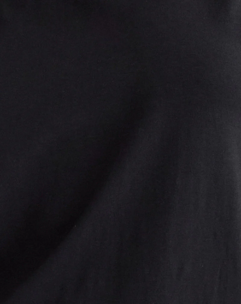 Amelina Rückenfreies Minikleid in Schwarz - Image 6
