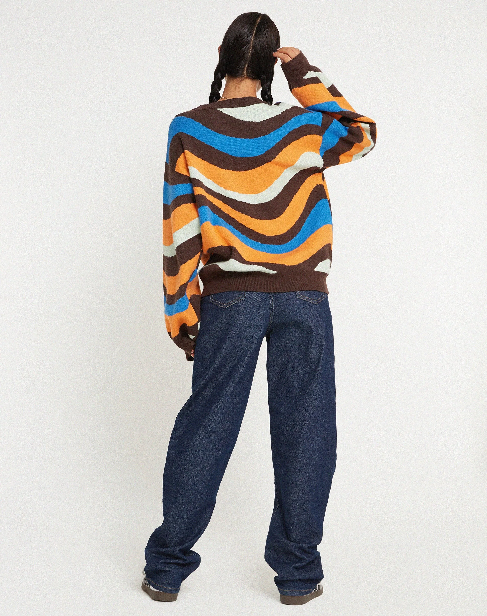 Ammaria Pullover in gewelltem Regenbogen - Image 5