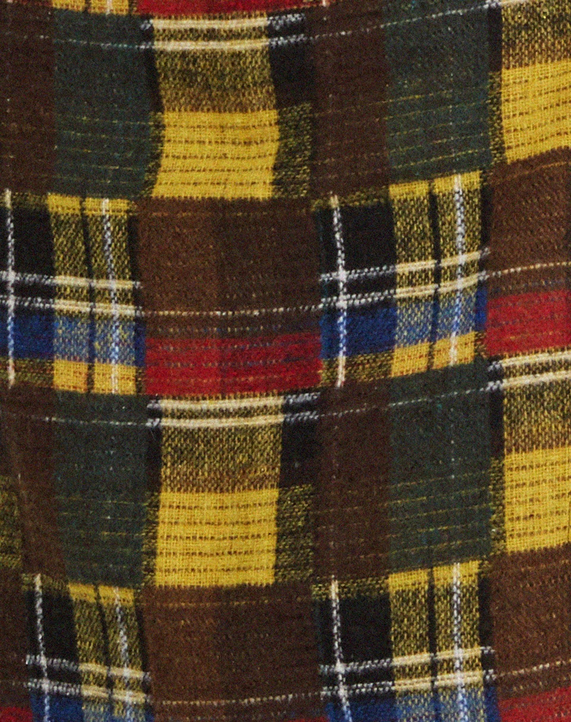 Ardava Wickelminirock aus gemischten Tartans - Image 7