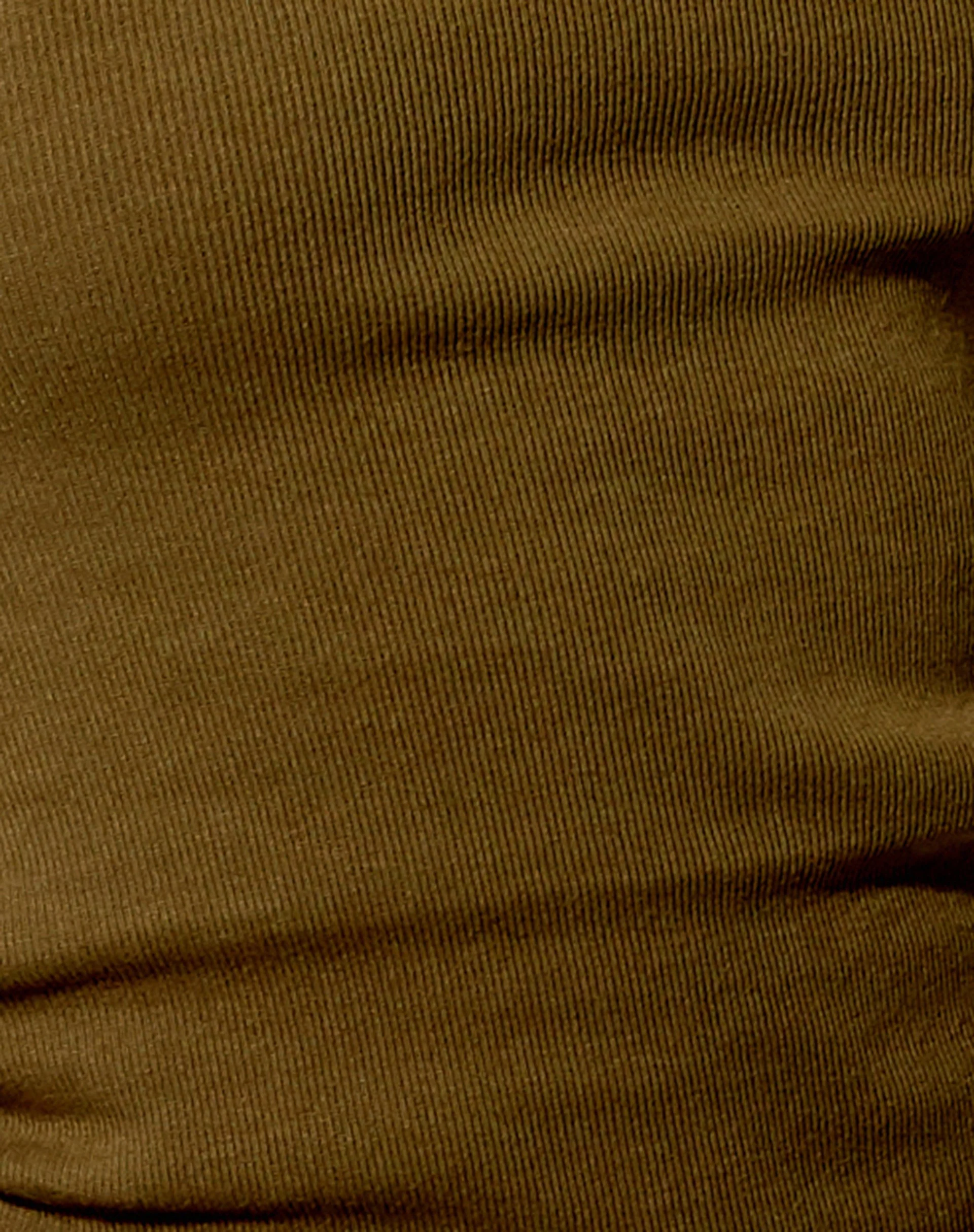 Ardilla Bodycon-Kleid aus Rippe in Khaki - Image 5