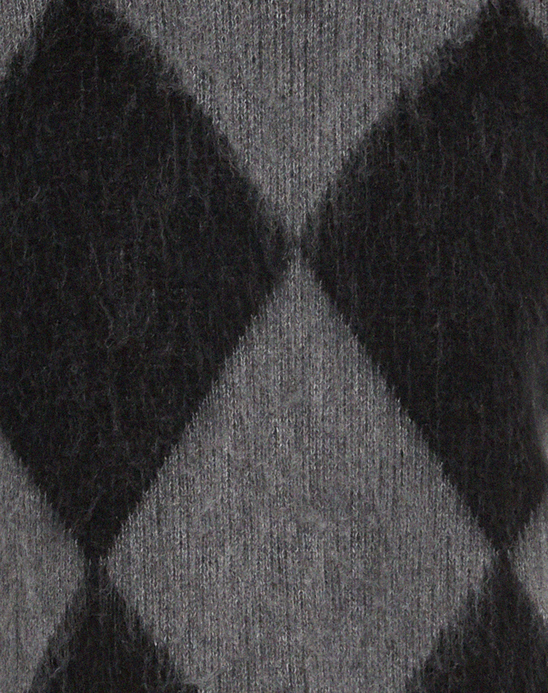 Arisa Pulloverweste in Harlekin Grau und Schwarz - Image 6