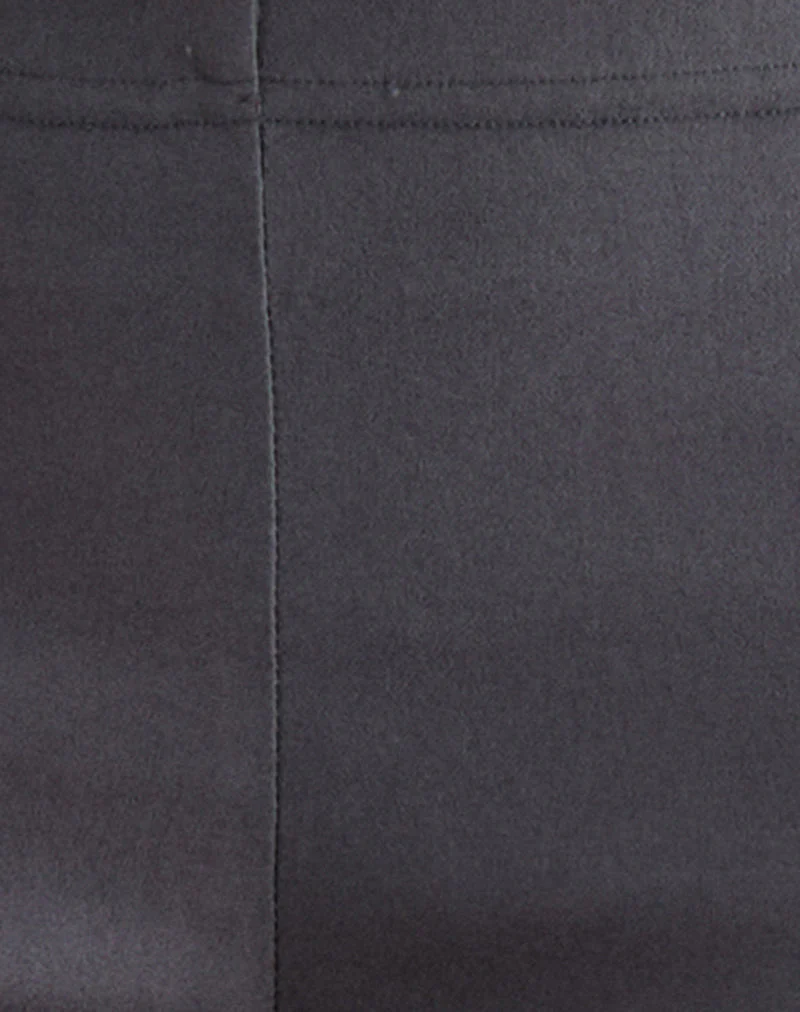 Asla Cropped Capri Hose aus Stretch-Stoff in Anthrazit - Image 6