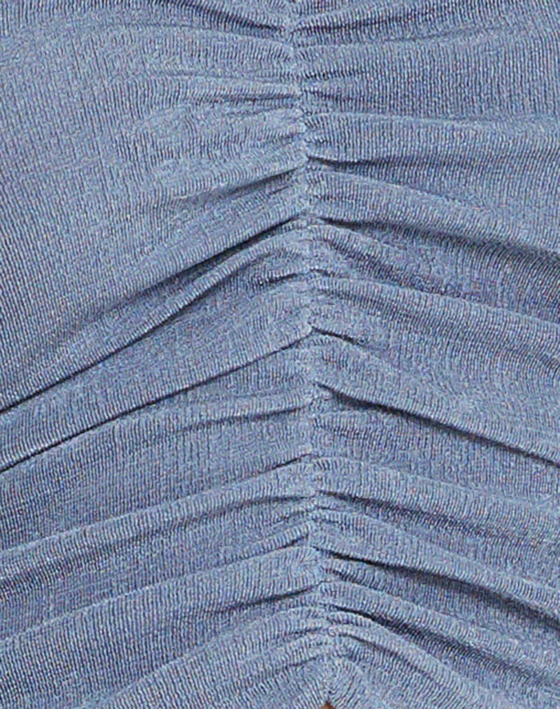 Asti Bandeau-Crop-Top in frostigem Blau - Image 5