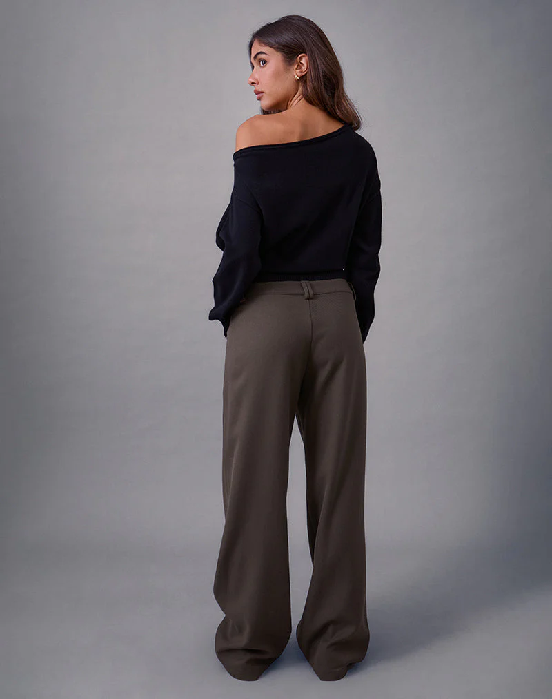 Avina-Hose in Tailoring Dunkel-Olive - Image 4