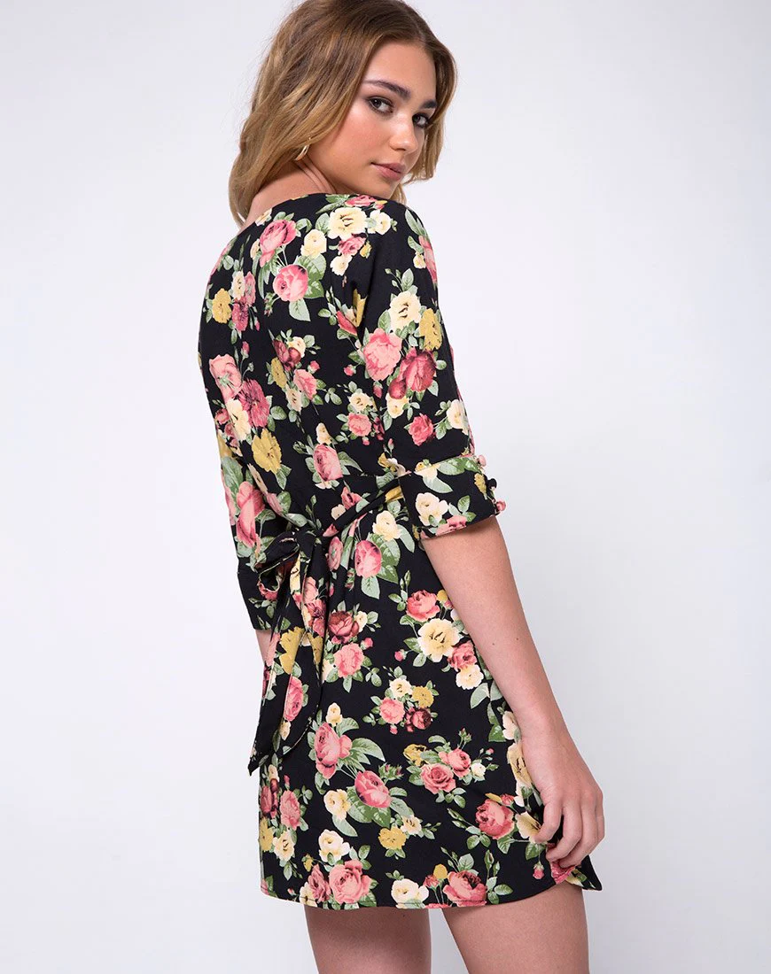 Azetti Wickelkleid in Vintage Floral - Image 2