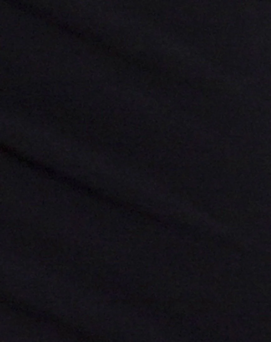 Azzie Bodycon Kleid in Schwarz - Image 5