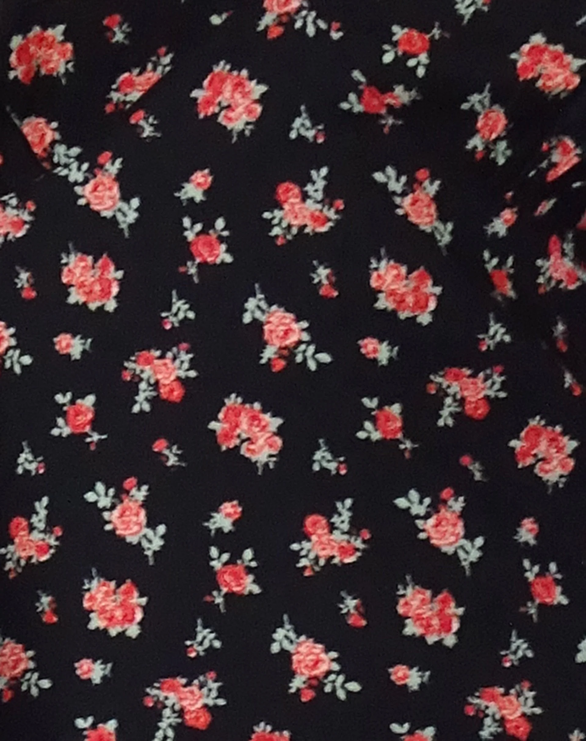 Bahata Midikleid in fließendem Rosa Schwarz - Image 6