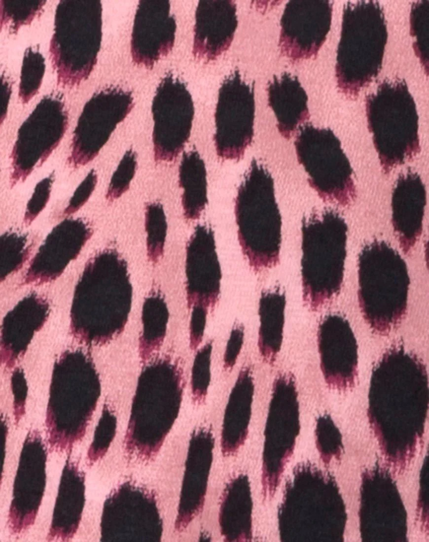 Baja Bodice in Rosa Gepard - Image 5