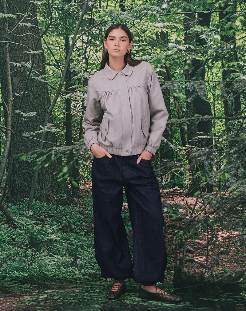 Banaran Ballonhose aus Chambray Indigo - Image 2