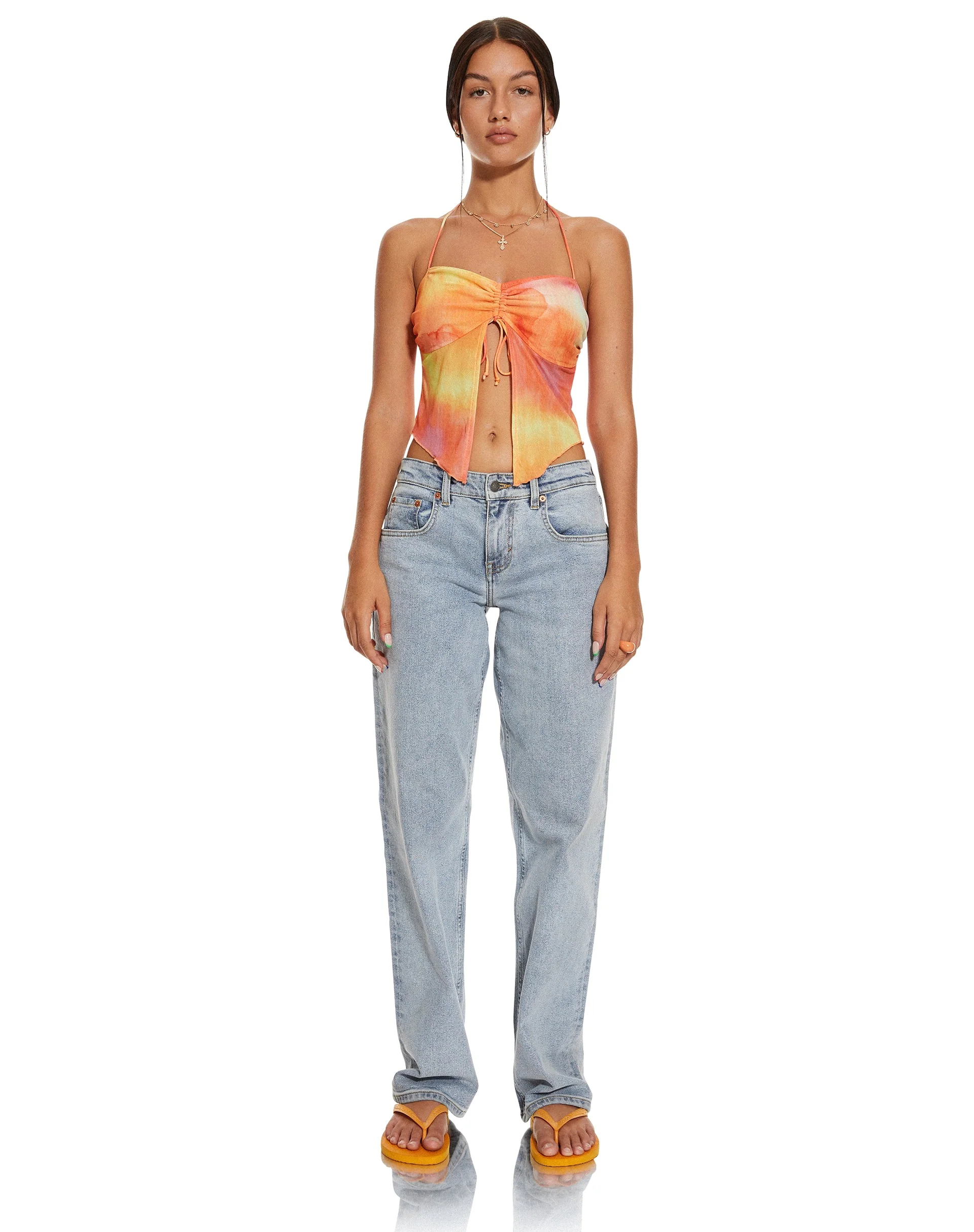 MOTEL X BARBARA Barbara Top in Fruit Crush Aquarell - Image 5