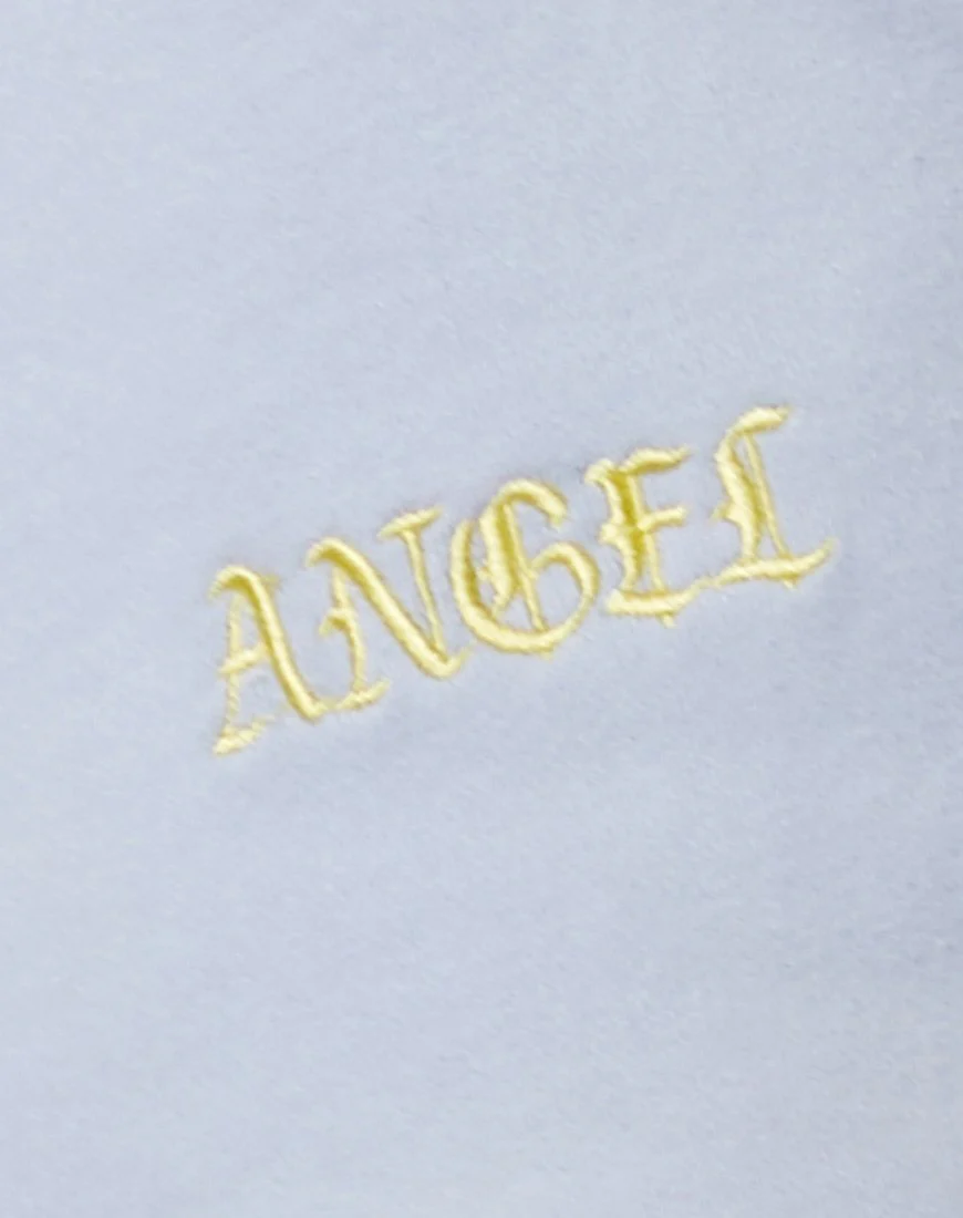 Basta Jogger in Baby Blau 'Angel' Embro in Zitrone - Image 6