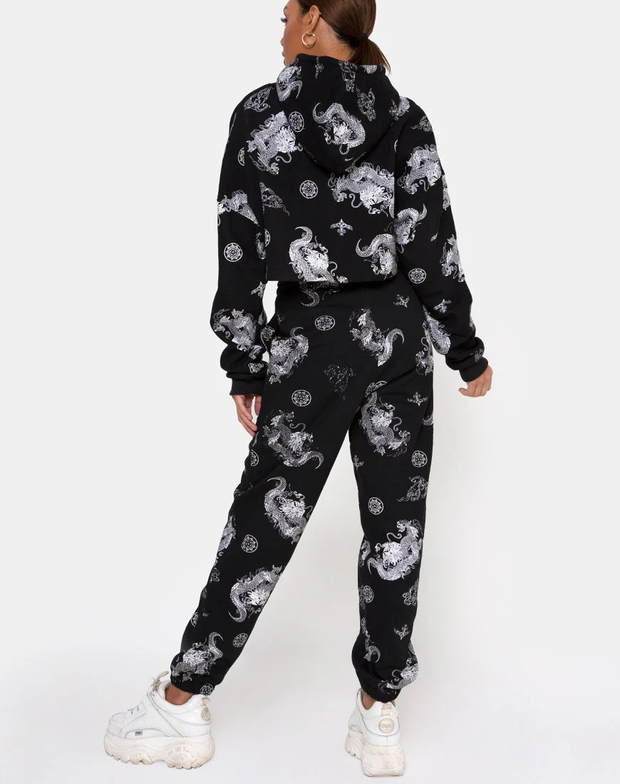 Basta Jogger in Drachenschwarz - Image 4