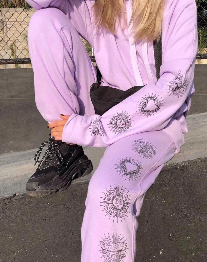 Basta Jogger in Flieder 'All Of My Bones'