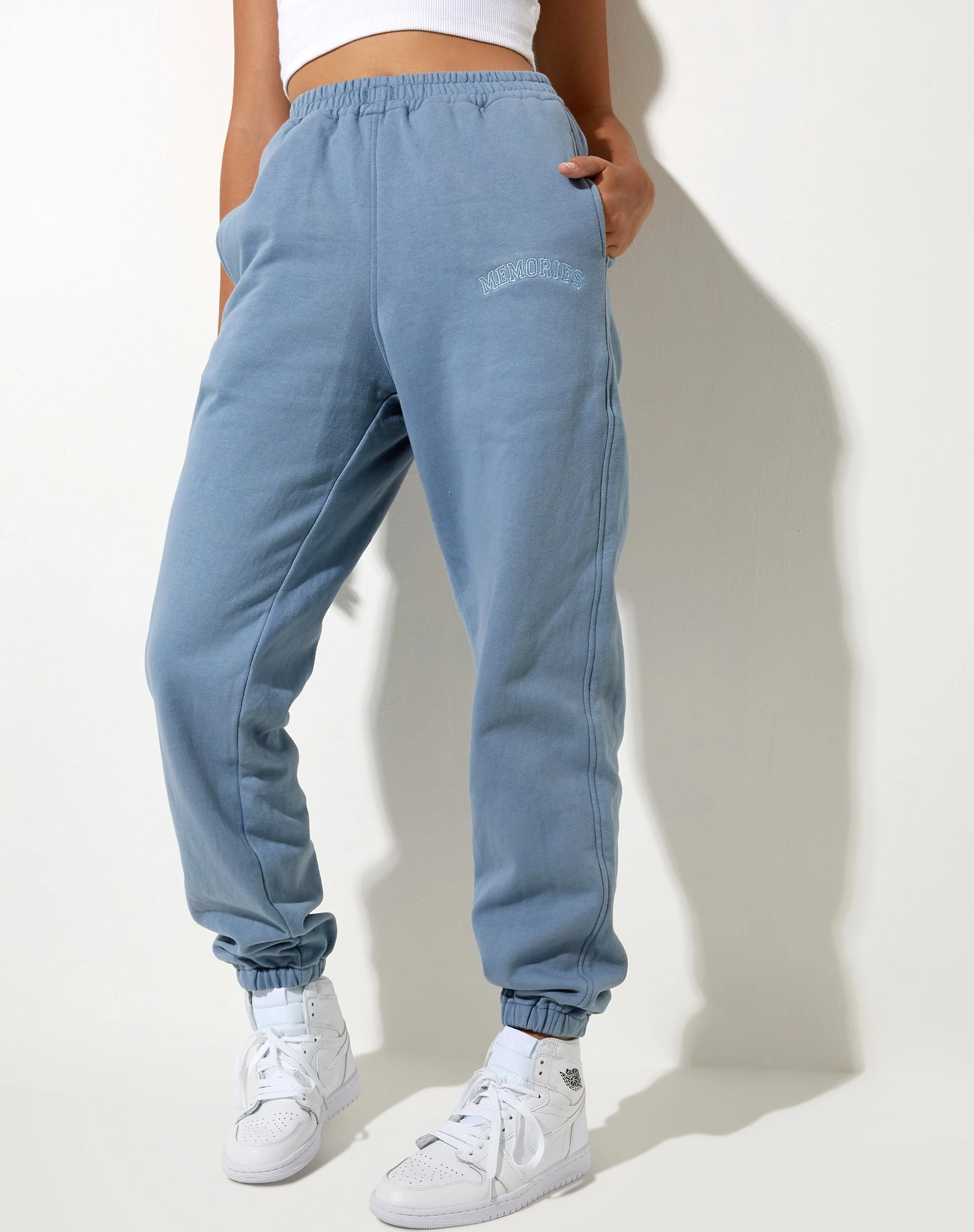 Basta Jogger in Powder Blue Erinnerungen Embro