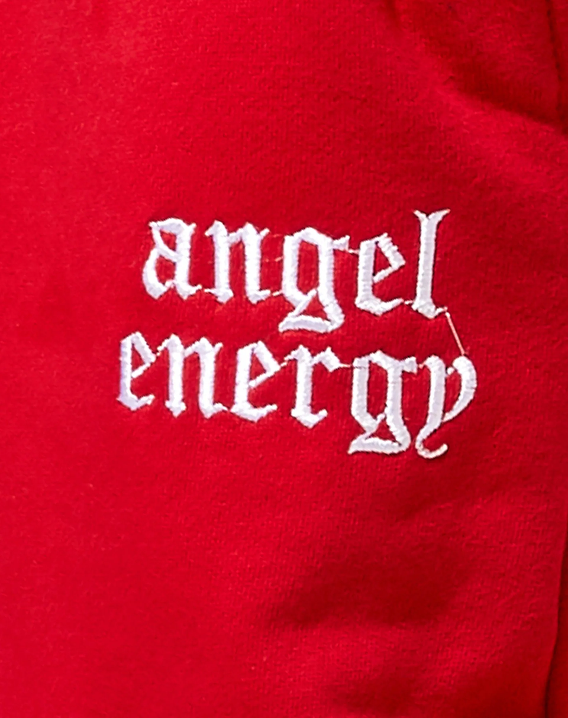 Basta Jogger in Racing Rot mit 'Angel Energy' Stickerei - Image 4