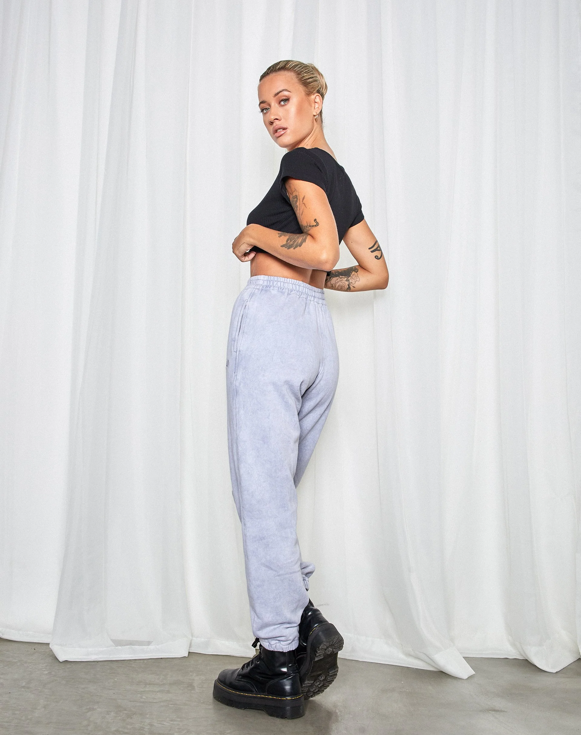 Basta Jogger in Silber Waschung Energy Embro - Image 4
