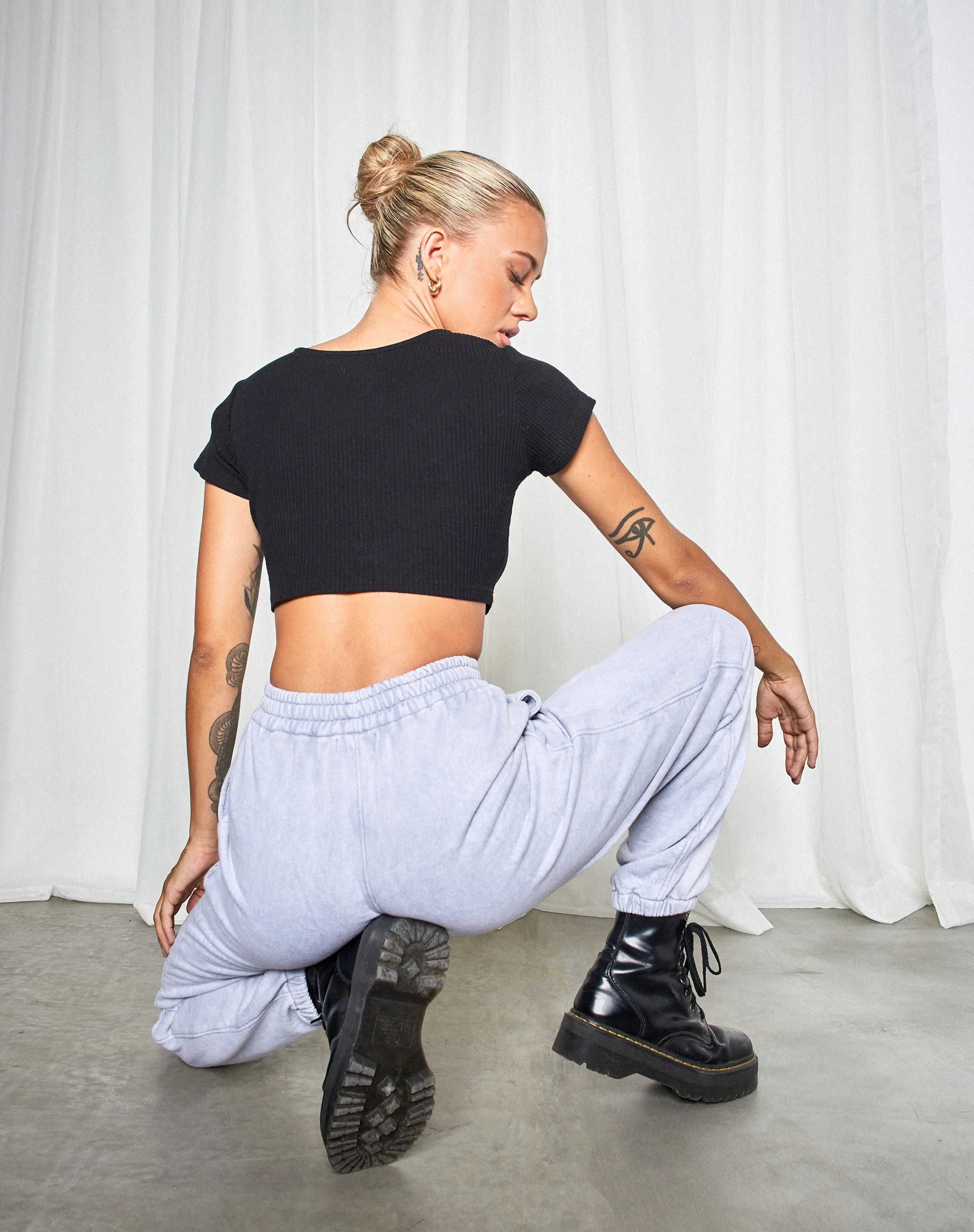 Basta Jogger in Silber Waschung Energy Embro - Image 5