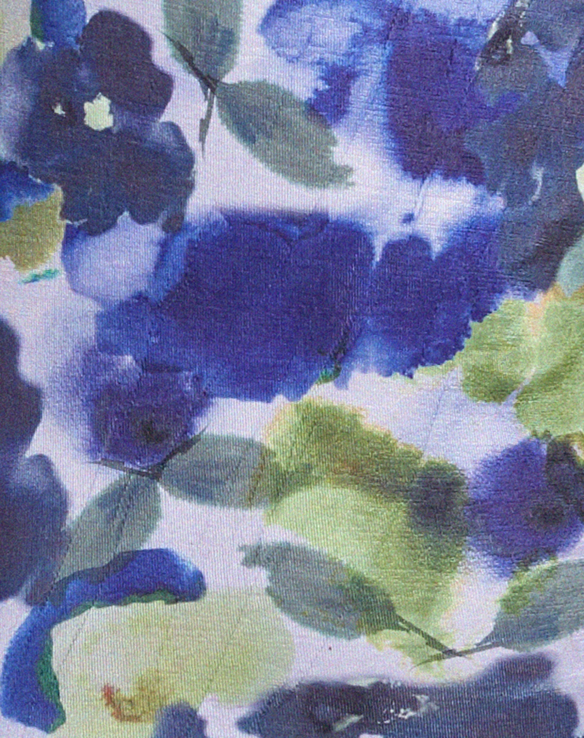 Batia Bodycon-Kleid in abstraktem Aquarellblau - Image 5