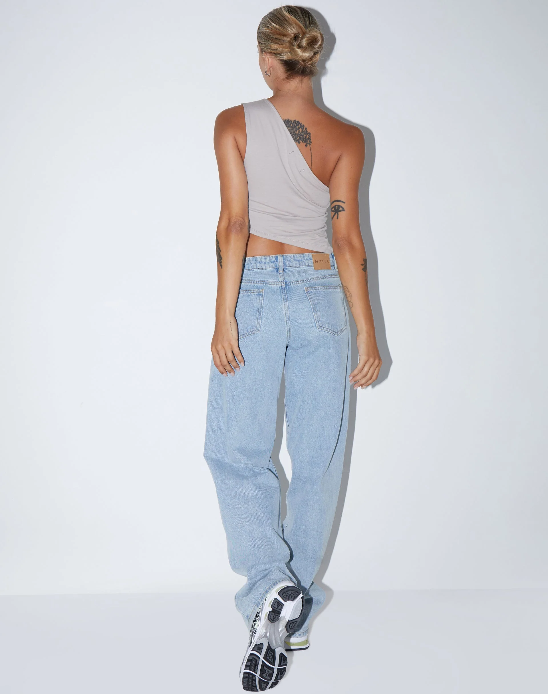 Bayva Crop Top aus Lycra Hafermilch - Image 6