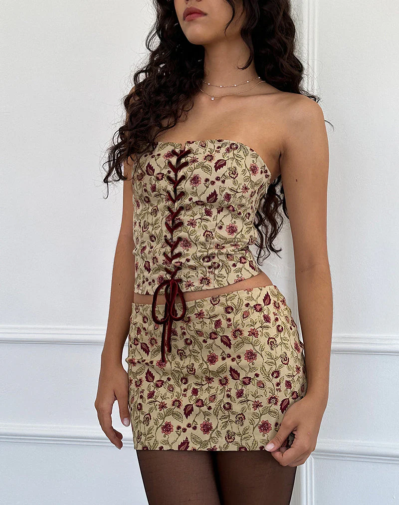 Bebeka Micro Minirock in Botanical Taupe - Image 2