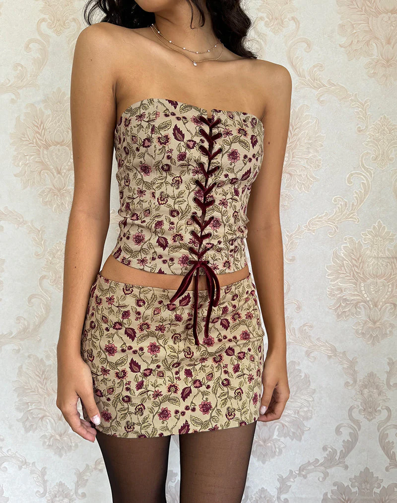 Bebeka Micro Minirock in Botanical Taupe - Image 3