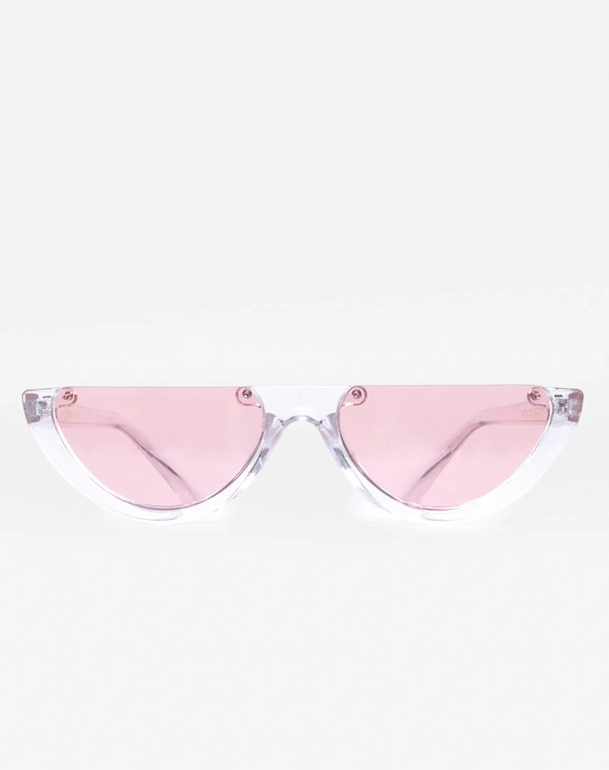 Bella Sonnenbrille in Klar - Image 3