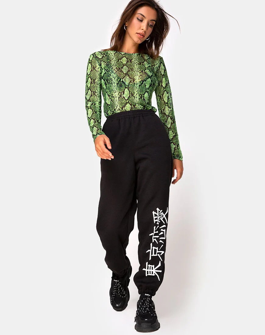 Betina Mieder aus Slime Lime Snake Mesh - Image 3