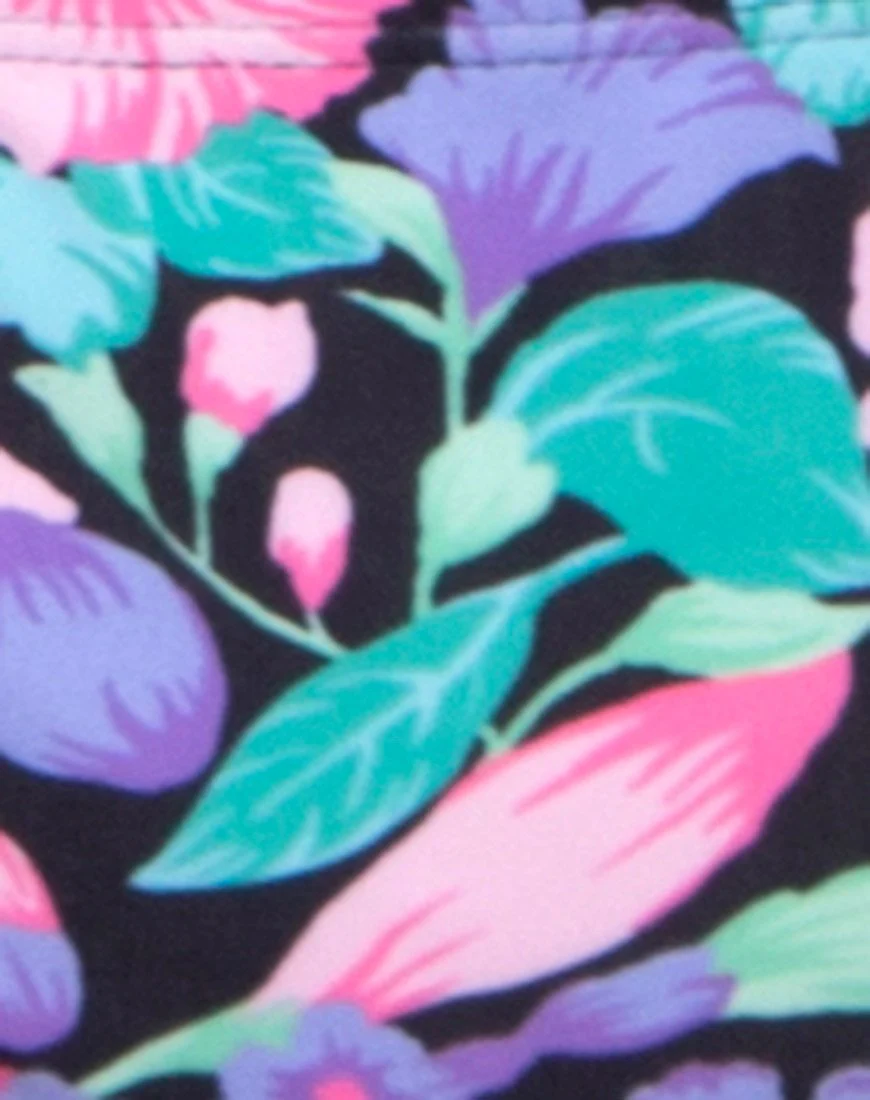 Bev Bikini-Oberteil in Illuminated Floral - Image 5