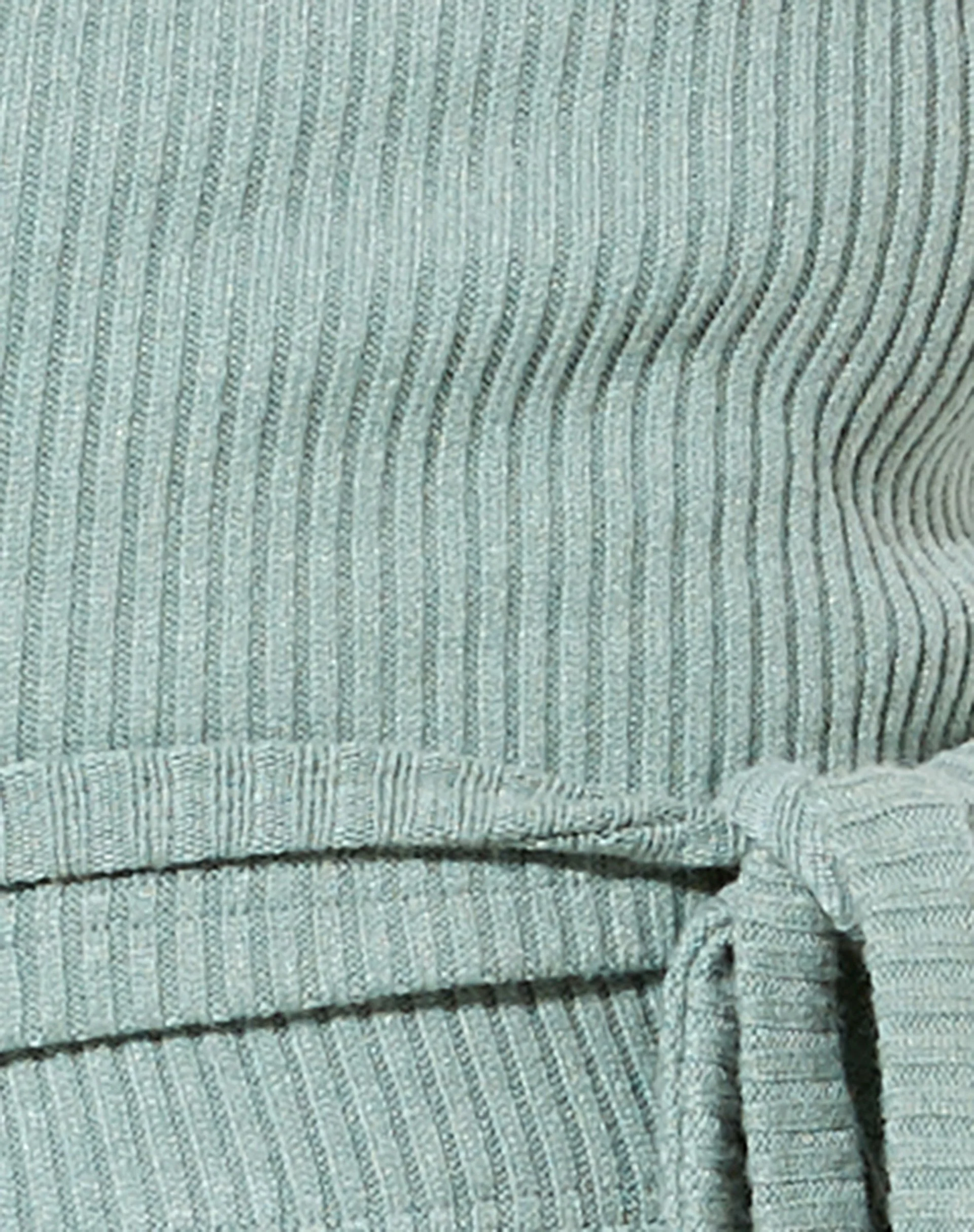 Bianca Wickeloberteil in Rib Olive - Image 5