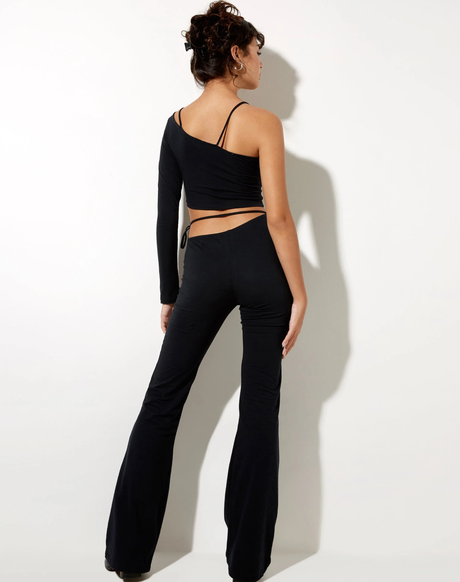 Biase Crop Top in Schwarz - Image 4