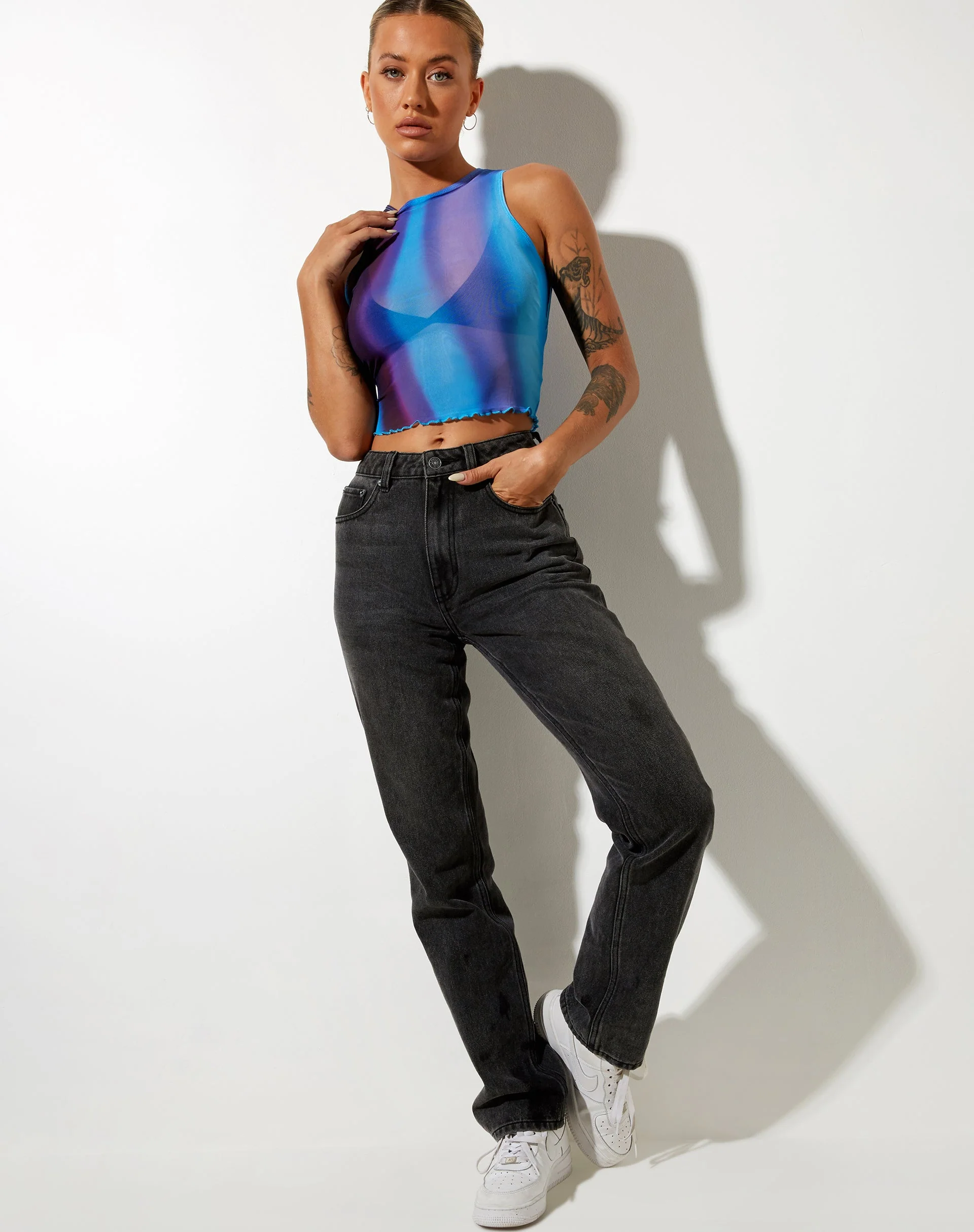 Bita Crop Top in Solarized - Image 4