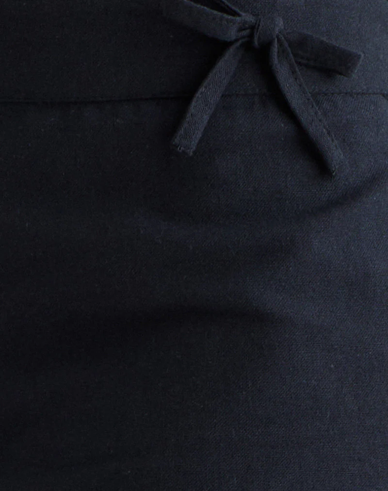 Blazy Tie Shorts in Schwarz - Image 6