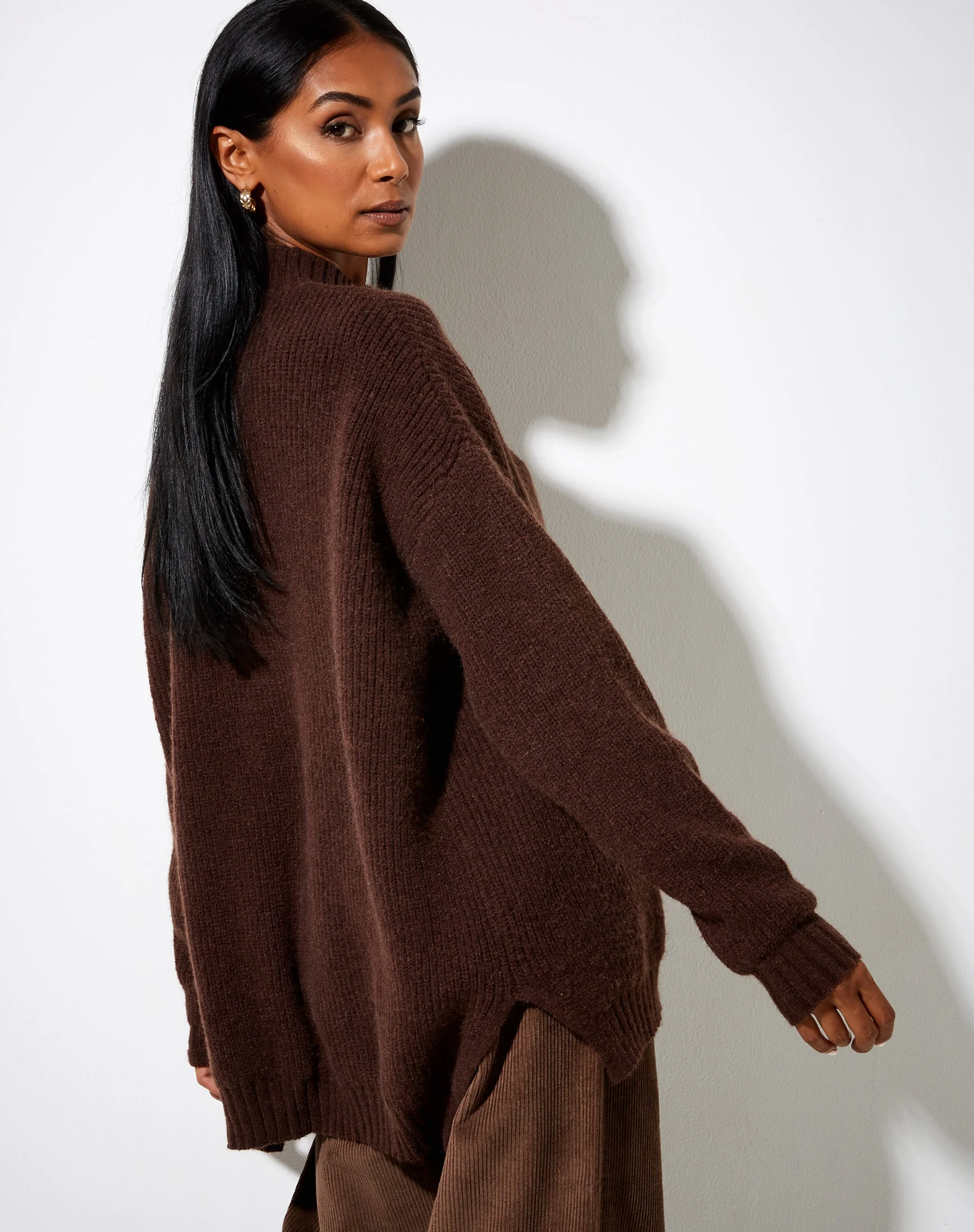 Bondy Pullover aus Strick in Zartbitterschokolade - Image 4