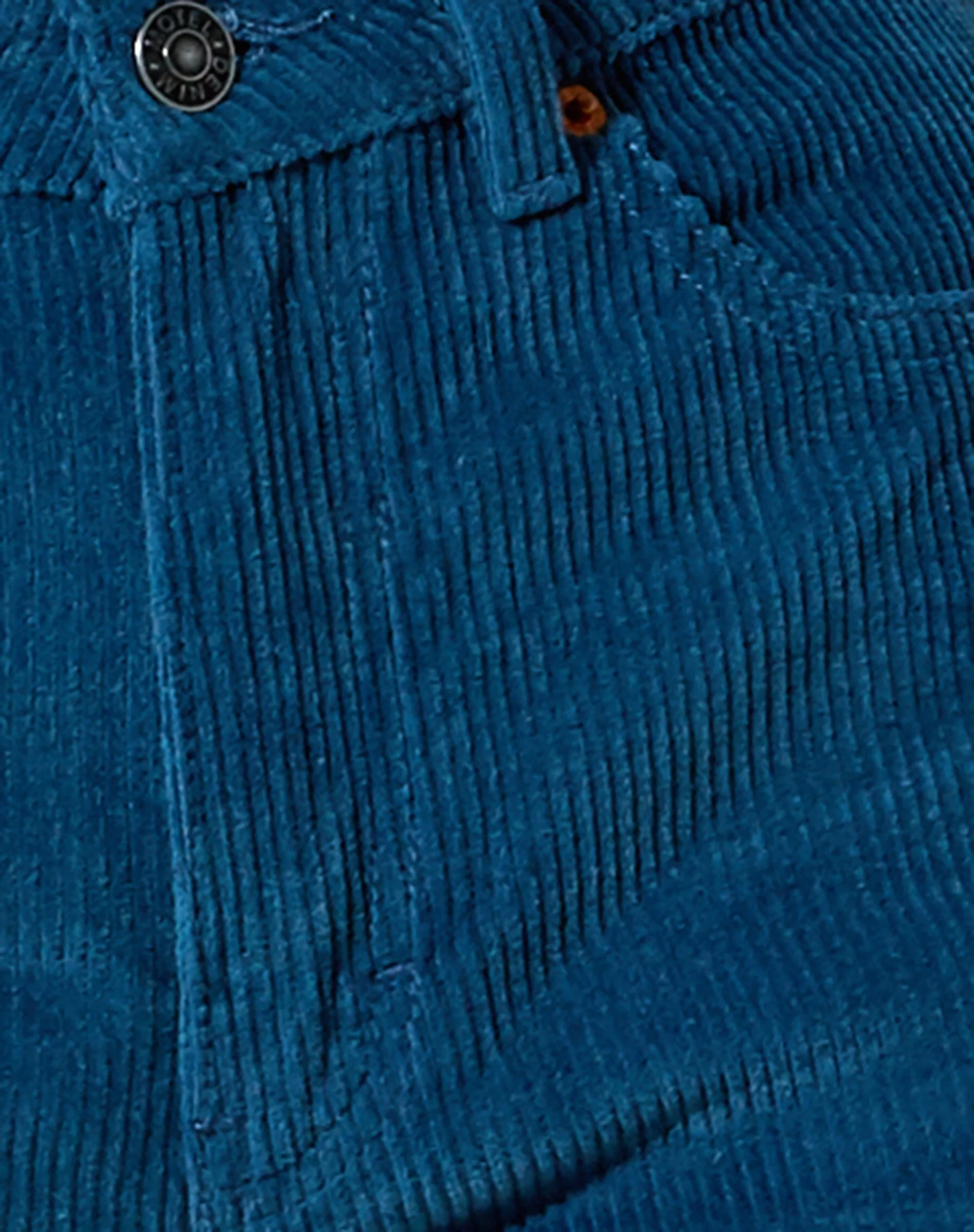Bootleg Jeans in Cord Blau - Image 8
