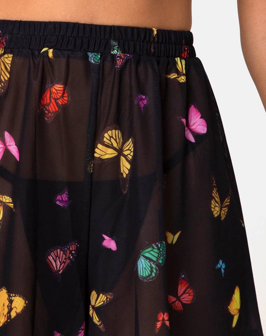 Boris Short aus Mesh Schwarz Schmetterling - Image 5