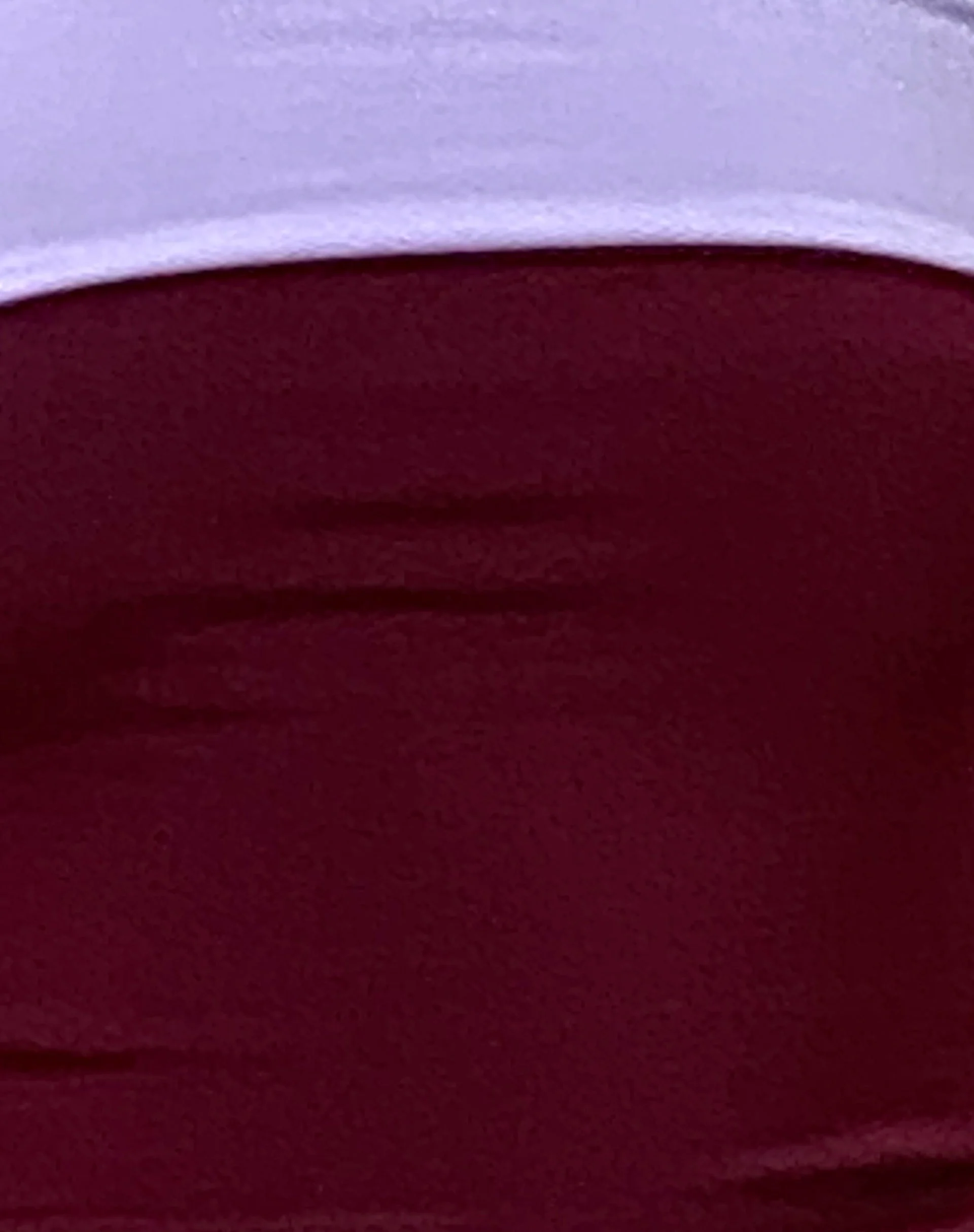 Brylee Bandeau-Crop-Top in Weinflieder - Image 7