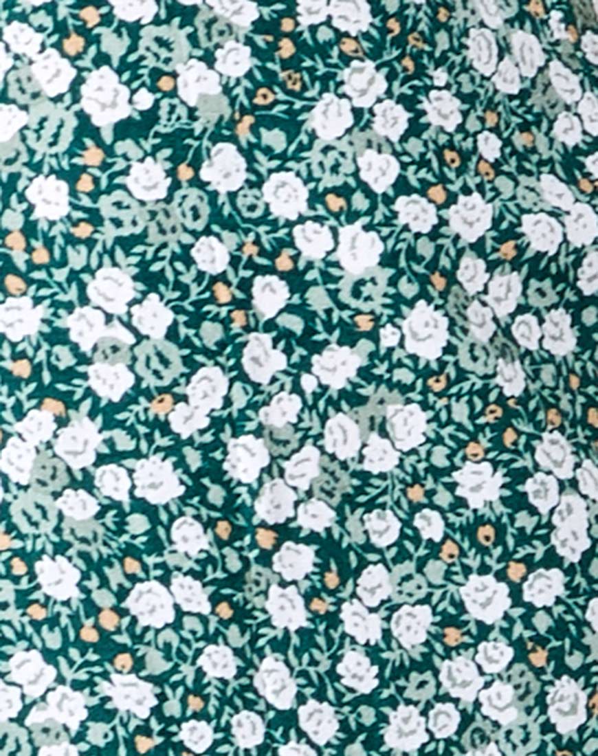 Calia Kleid in Floral Field Green - Image 5