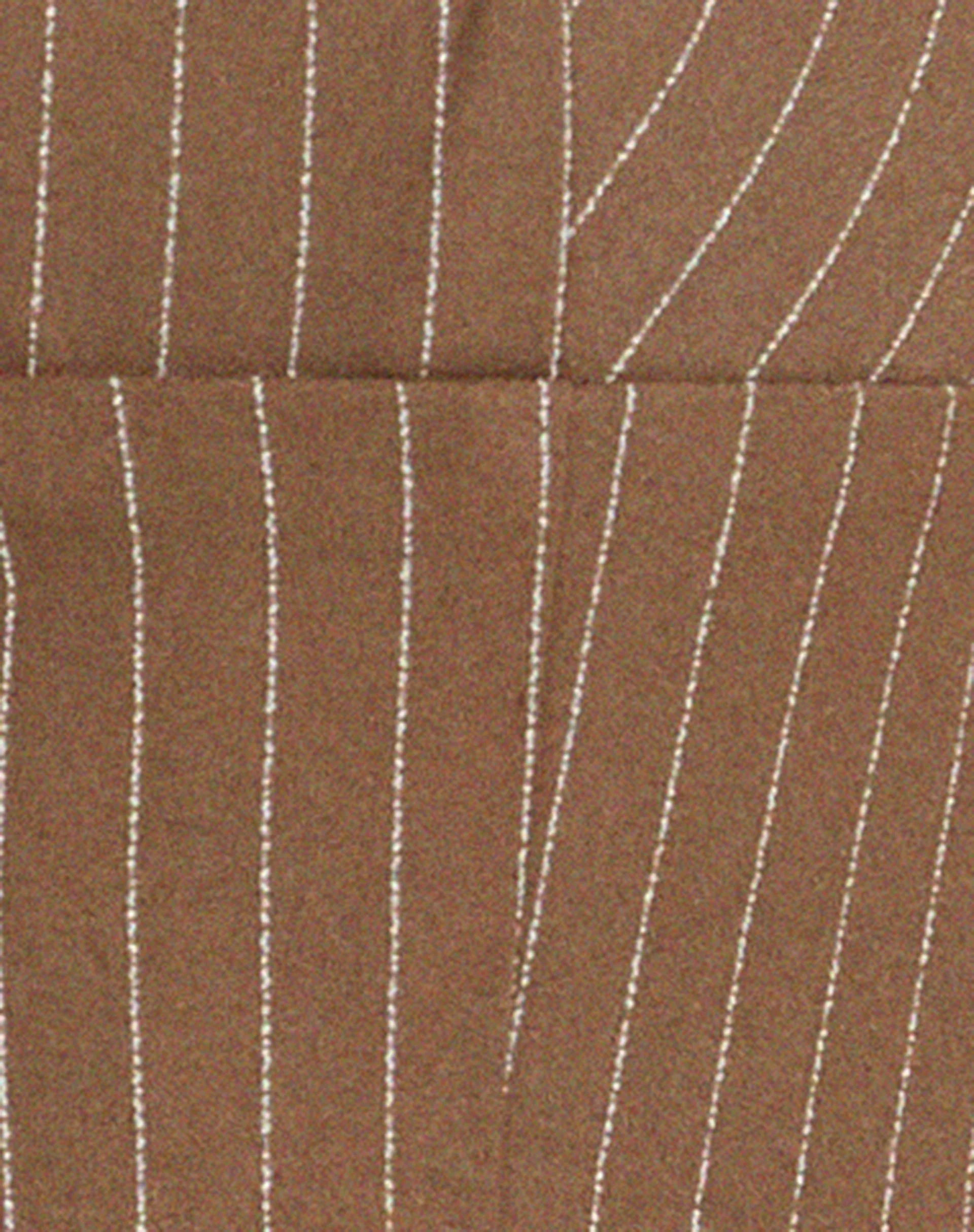 Canisba Crop Top in Nadelstreifen Braun - Image 7