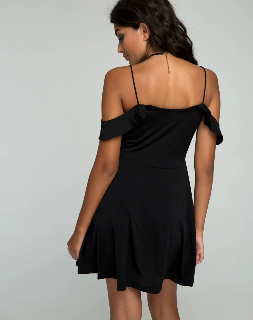 Cannes Skaterkleid in Schwarz - Image 2